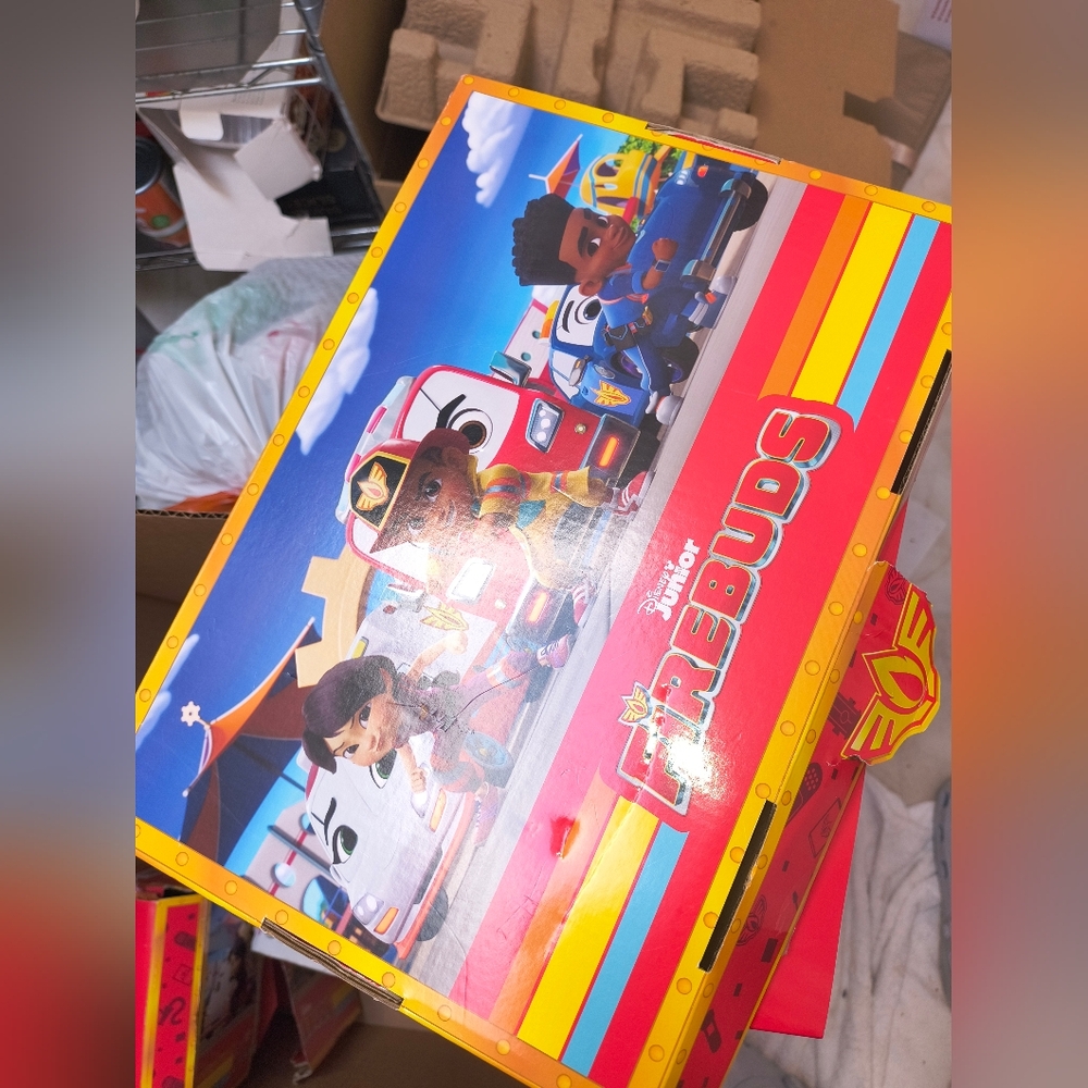 6 Disney Firebuds Colorful Toy Set